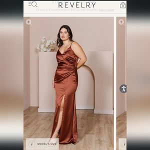 Revelry bridesmaid dress
